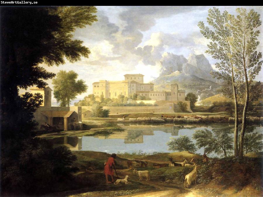 Nicolas Poussin Paysage par temps calme